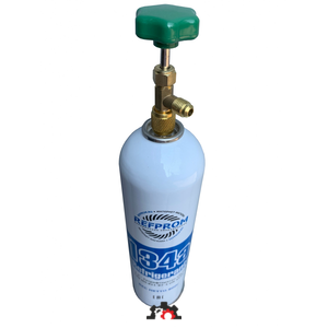 Фреон (хладон) R134а с вентилем 1/4" SAE, 800г